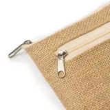Sacoșă textilă pliabilă Raku din iută 110 g/m² cu fermoar — fotografia 4