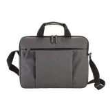 Geantă pentru laptop din poliester 600D, cu curea de umăr reglabilă – cu logo-ul firmei — fotografia 3