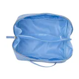 Trusă de călătorie pentru produse cosmetice din PU. Prezintă închidere cu fermoar – cu logo-ul firmei — fotografia 3