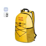 Rucsac în poliester reciclat 600D Turim – cu logo-ul firmei — fotografia 7