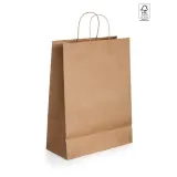 Pungă din hârtie kraft (115 g/m²) Ellen — fotografia 1