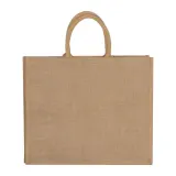 Sacoșă textilă din iută Hannover, 330 g/m² — fotografia 2