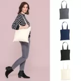 Sacoșă textilă din bumbac organic premium cu mânere lungi - Organic Premium Cotton Tote — fotografia 8