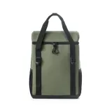 Rucsac termic căptușit din poliester reciclat 600D ripstop 16 L Roma L – cu logo-ul firmei — fotografia 10