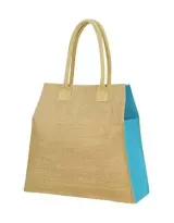 Sacoșă textilă Iuta cu fermoar - Leisure Jute Bag — fotografia 2