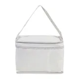 Geantă termoizolantă din poliester 210T, cu interior argintiu – cu logo-ul firmei — fotografia 2