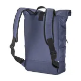 Rucsac pentru laptop din poliester reciclat, vopsit cu vopsele ecologice – cu logo-ul firmei — fotografia 4