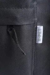 Rucsac din poliester reciclat (R-PET) cu buzunar exterior cu fermoar – cu logo-ul firmei — fotografia 5