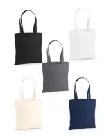 Sacoșă textilă din bumbac organic premium cu mânere lungi - Organic Premium Cotton Tote — fotografia 2