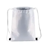 Rucsac izolat din poliester 210T, cu închidere prin sac cu șnur – cu logo-ul firmei — fotografia 3