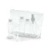 Geantă cosmetică etanșă din PVC Deniro – cu logo-ul firmei — fotografia 1