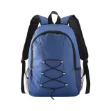 Rucsac din poliester 600D cu orificiu pentru căști – cu logo-ul firmei — fotografia 2