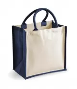Sacoșă textilă pentru pictat din iuta si bumbac - Printers' Midi Jute Bag — fotografia 1