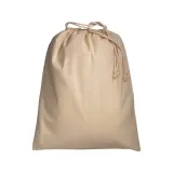 Pungă din bumbac cu șnur, 120 g/m², 40 x 50 cm – cu logo-ul firmei — fotografia 2