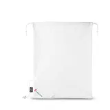 Geantă pliabilă din plasă și poliester reciclat 190T (100% rPET) Bolzano – cu logo-ul firmei — fotografia 5