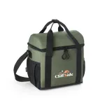 Geantă frigorifică căptușită din poliester reciclat 600D ripstop 11 L Roma M – cu logo-ul firmei — fotografia 4