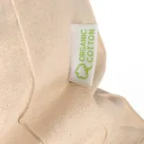 Sacoșă textilă Lopis din bumbac organic 220 g/m² — fotografia 4