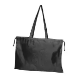 Sacoșă textilă mare din bumbac organic cu mânere lungi si snur strangere 180 g/m² — fotografia 4