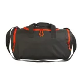 Geantă sport din poliester 600 D, cu buzunar pentru transportul încălțămintei – cu logo-ul firmei — fotografia 2