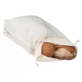 Sac din bumbac cu snur de inchidere pentru paine — fotografia 1