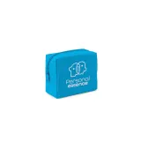 Pungă cosmetică din poliester 600D de înaltă densitate Chloe – cu logo-ul firmei — fotografia 4