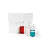 Geantă cosmetică etanșă din PVC Deniro – cu logo-ul firmei — fotografia 3