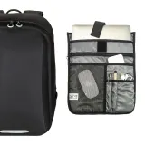 Rucsac impermeabil din poliester pentru laptop (15) cu căptușeală interioară din TPU – cu logo-ul firmei — fotografia 6