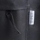 Rucsac din poliester reciclat (R-PET) cu buzunar exterior cu fermoar – cu logo-ul firmei — fotografia 4