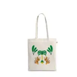 Sacoșă textilă 100% bumbac reciclat (180 g/m²) Beja — fotografia 4