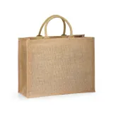Sacoșă textilă de iută (360 g/m²) Shanti — fotografia 1