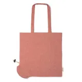 Sacoșă textilă Plika pliabilă din bumbac reciclat 120 g/m² — fotografia 2