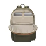 Rucsac din pânză reciclată, cu compartiment căptușit pentru notebook – cu logo-ul firmei — fotografia 4