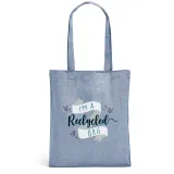 Sacoșă textilă din bumbac reciclat (140 g/m²) Rynek — fotografia 4