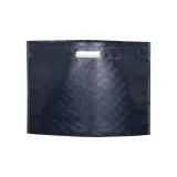 Pungă de cumpărături din material nețesut laminat, sudată termic – cu logo-ul firmei — fotografia 2
