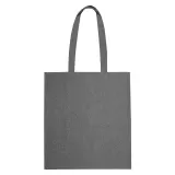 Sacoșă textilă Eco Tex Standard 100 din bumbac reciclat cu mânere lungi, 140gm² — fotografia 2
