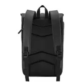Rucsac din PU moale, rezistent la apă, fabricat din materiale reciclate (15") – cu logo-ul firmei — fotografia 3