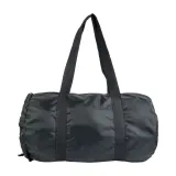 Geantă sport cilindrică pliabilă din poliester 210D – cu logo-ul firmei — fotografia 2