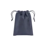 Pungă nețesută de 80 g/m², cu șnururi, 15 x 20 cm – cu logo-ul firmei — fotografia 2
