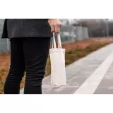 Sacoșă textilă pentru sticla din bumbac — fotografia 4