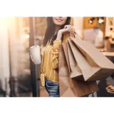 Pungă din hârtie kraft (115 g/m²) Kira — fotografia 4