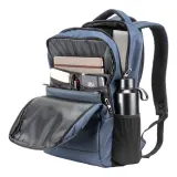 Rucsac pentru laptop (15) fabricat din PET reciclat (R-PET) – cu logo-ul firmei — fotografia 5