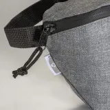 Borsetă R-pet, buzunar frontal cu fermoar – cu logo-ul firmei — fotografia 5