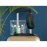 Geantă cosmetică etanșă din PVC Deniro – cu logo-ul firmei — fotografia 5
