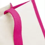 Sacoșă textilă pictat clasic bumbac si Iuta - Printers' Jute Classic Shopper — fotografia 5