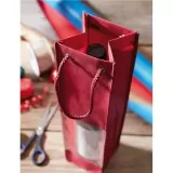 Sacoșă textilă pentru sticla Merlot — fotografia 3
