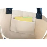 Sacoșă textilă din pânză 100% bumbac (280 g/m²) Edmonton — fotografia 5