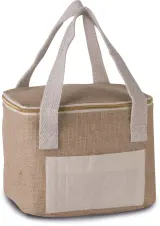 Geantă termoizolantă din iută – dimensiune mică — fotografia 1