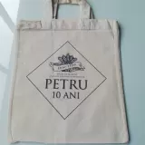 Sacoșe textile din bumbac cu mânere scurte Antibes — fotografia 7