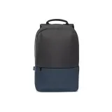 Rucsac anti-furt din poliester reciclat de înaltă densitate 600D Genoa Bpack – cu logo-ul firmei — fotografia 3
