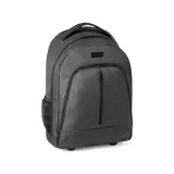 Rucsac troler pentru laptop 15.6'' din poliester 600D Eindhoven – cu logo-ul firmei — fotografia 1